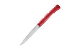 Столовый нож Opinel N125, полимерная ручка, нерж. сталь, красный (1901)
