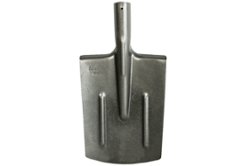 Прямоугольная лопата из рельсовой стали (ЛП-1157) 