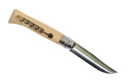 Нож Opinel №10 нержавеющая сталь бук со штопором (1410)
