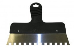 Шпатель 250мм зубчатый 10х10мм Энкор (9977)