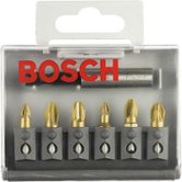 Набор вставок 6 шт 25ММ PH/PZ TIN Bosch (2 607 001 937)