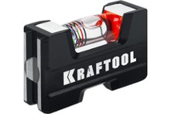 Компактный литой магнитный уровень KRAFTOOL 5-в-1 76 мм (34787)