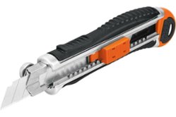 Нож со сменным лезвием 18мм металлический корпус  TRUPER (16976)