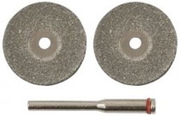 Круги с алмазным напылением (3 шт; 22 мм) FIT  (36930)