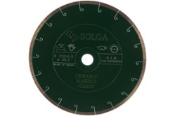 Круг алмазный отрезной Ø 250х25.4 мм Solga CERAMICS, MARBLE (20000250)