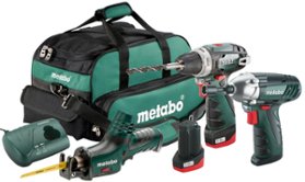Аккумуляторный шуруповерт + ножовка + гайковерт Metabo Combo Set 3.2 (685057000)