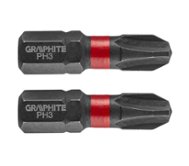 Вставка ударная GRAPHITE PH3 25 мм S2 2 шт (56H502)