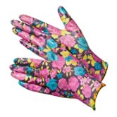 Садовые перчатки расцветки Violet с нитрилом Gward N4001 VIOLET