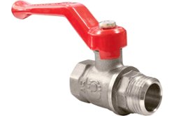 Кран шаровой  VALFEX 1/2" FM рукоятка OPTIMA )никелированный (VF.215.NLR1.012)