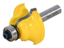 Фреза кромочная калевочная (Ø 38.1х17 мм; R 6.35 мм; хвостовик 8 мм) по дереву Энкор (9263) 