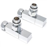 Вентиль для писсуаров угловой квадратный AQUATER 3/4"НРх1/2 "ВР "комплект 2шт (00-00005402)