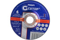 Круг шлифовальный Ø125х6,0х22 Cutop Profi (39992т)