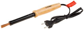 Электропаяльник с деревянной рукояткой и долговечным жалом клин 100Вт Зубр МАСТЕР (55405-100_z01) 