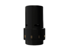 Термоголовка жидкостная Royal Thermo RT Design, Click черный (НС-1281640)