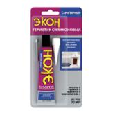 Герметик Экон силиконовый белый 70мл (617956) 