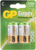 Батарейка GP Super Alkaline 14A LR14, 2 шт. 