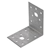 Уголок крепежный ПерфКрепеж 50х50х18х2.0мм мебельный (KUM-50х18)