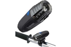 Велосипедный фонарь КОСМОС 1Вт LED/с коллиматорной линзой/3xAAА/ABS-пластик/держатель-крепление (584450)