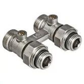 Узел для нижнего подключения радиатора Valtec 3/4"НРx3/4"НР (VT.345K.N.E04)