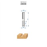 Фреза пазовая прямая (Ø 8x19 мм; хвостовик 8 мм) по ДСП Энкор (28008) 