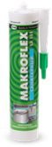 Герметик силиконовый санитарный серый 290мл Макрофлекс (1306502)