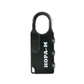 Замок навесной кодовый 3 диска черный НОРА-М 605 (212967)