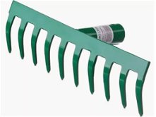 Прямые грабли РОСТОК 10 зубьев, 260x60 мм (39610-10_z01)