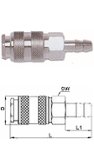 Разъем быстросъемный GAV с елочкой Ø 8 мм 112C/2 (38868)