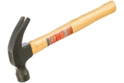 Кованый молоток-гвоздодер с деревянной рукояткой 560 г КЕДР 024-0560 (28346)