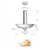 Фреза фигирейная горизонтальная (Ø 63.5х13 мм; хвостовик 12 мм) по дереву Энкор (9325) 