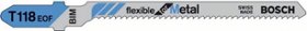 Пилка для электролобзика T118 EOF 1шт/5 Bosch (2 608 634 237)