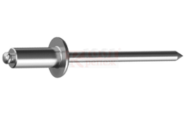 Заклепка нержавейка 4,8х16мм A2 S+P