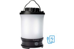 Кемпинговый аккумуляторный фонарь КОСМОС 10Вт LED, съемный Li-ion 18650 2x2200mAh, Power-bank, USB-шнур (584456)