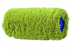 Валик малярный 25см D58мм d8мм полиакрил зеленый T4P (302052)