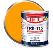 Эмаль OLECOLOR ПФ-115 желтый, 1.8 кг (4300000187)