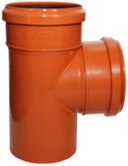 Тройник PP Ø 110х110мм угол 87,5° SINIKON UNIVERSAL (508029.U)