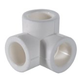 Тройник полипропиленовый PPRC 25 мм Valtec белый (VTp.738.0.025)