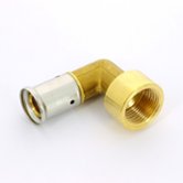 Уголок для металлопластиковых труб 20х3/4" ВР пресс HENCO ( 6Р-2005)