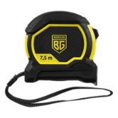 Рулетка ударопрочная с магнитным зацепом 7.5М*25ММ BERGER (BG1353)