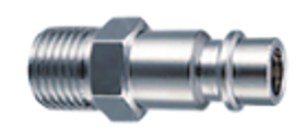 Штуцер быстросъёмный с резьбой 1/4"НР Camozzi (5180 1/4)