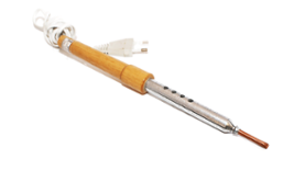 Паяльник деревянная ручка 65Вт FIT (60513)