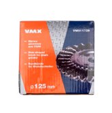 Щетка дисковая (125х22.2 мм; сталь витая) VMX (VM511729)