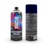 Decorix Аэрозольная эмаль универсальная  "Ультрамарин", глянцевая, RAL 5002, объем 520мл. (0101-92 DX)