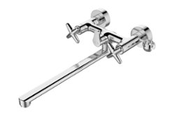 Смеситель для ванны IDDIS Acros с длинным изливом ACRSBL2i10WA