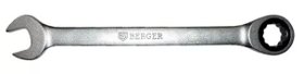 Комбинированный трещоточный ключ 10мм Berger BG1097 