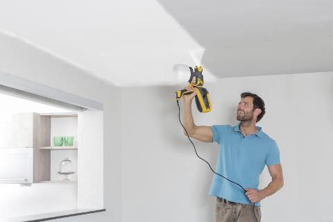 Возможно распыление снизу вверх.