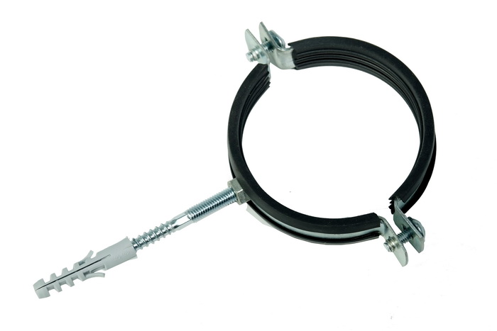 Хомут трубный 3 8. Хомут трубный 2" (60-64) компл. Zip. Хомут 3"(87-92мм) сантехнический. Хомут Сантех (комплект) 3 м8 (87-92). Энкор хомут