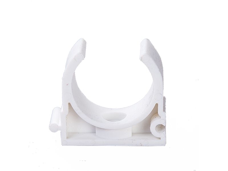 Крепление для трубы O20 мм (5 штук) Энкор белое (61379 – купить, цена ...?