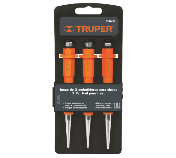 Набор добойников TRUPER 3пр 18064 Набор добойников TRUPER 3пр 18064
