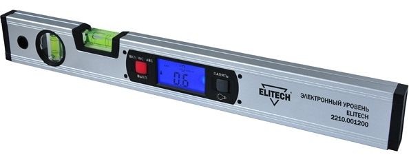 Уровень электронный 400 мм Elitech 2210.0012 Уровень электронный 400 мм Elitech 2210.0012